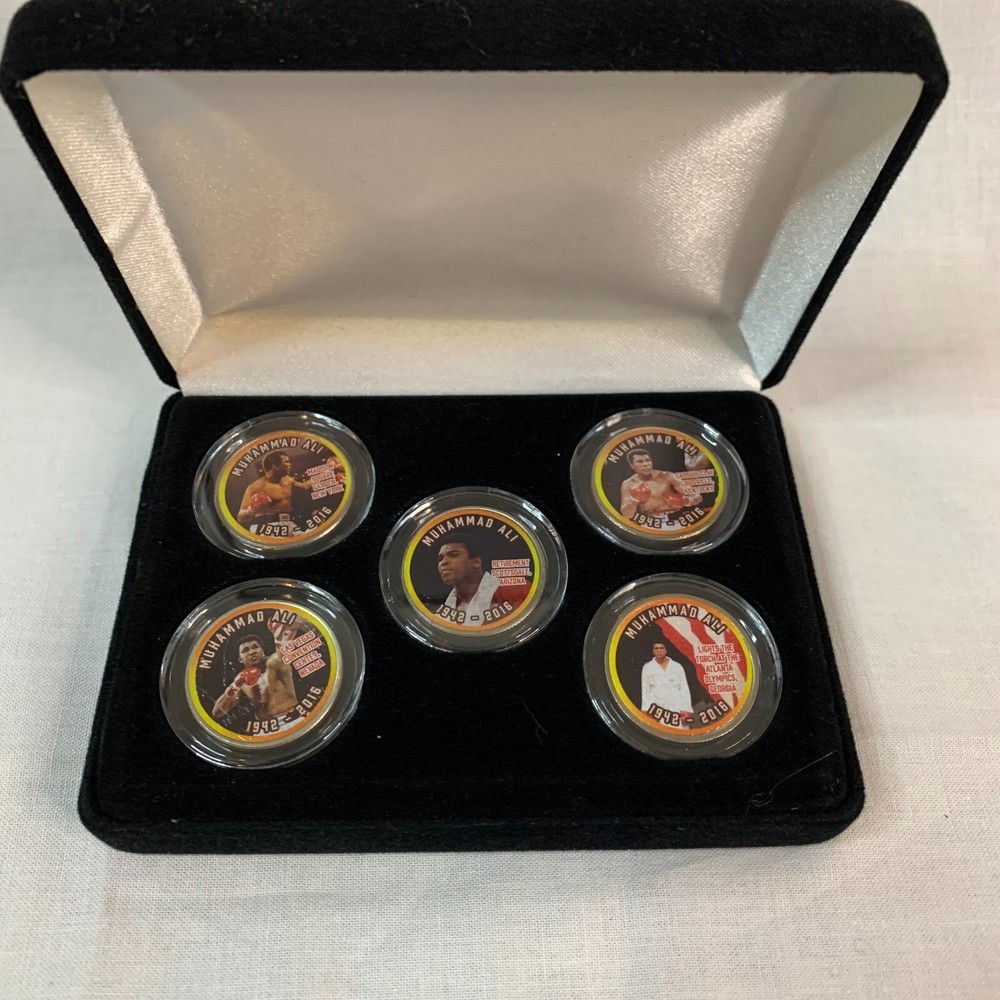 US Mint Muhammad Ali Commemorative Quarters