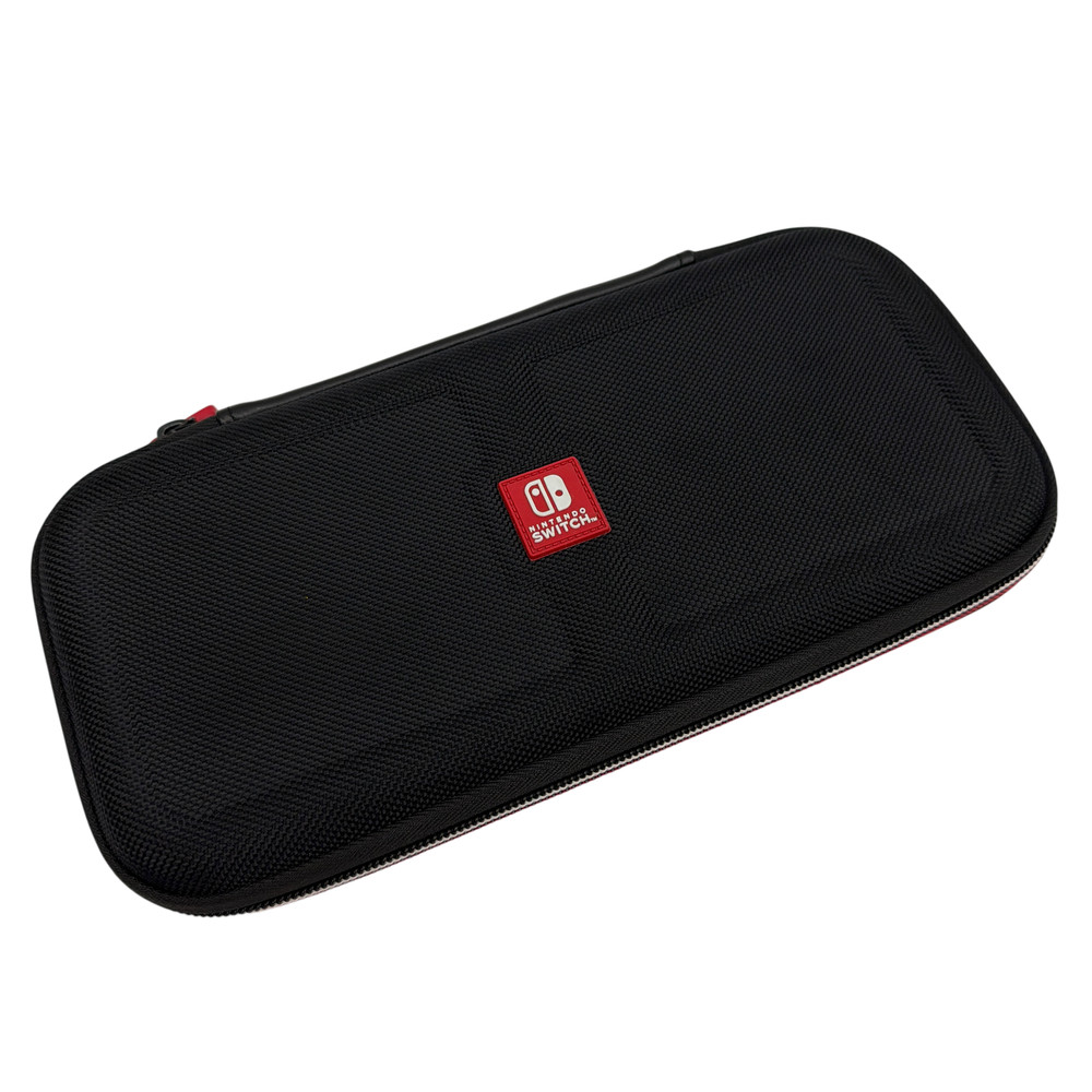 Nintendo Switch Official Carrying Case Black with Red Zipper Pull