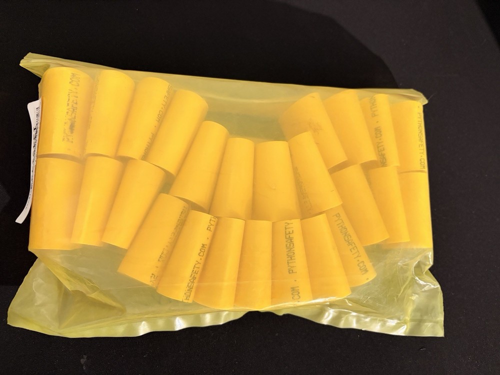 25-pack of Python Safety Heat Shrink Links (1.5" x 2")