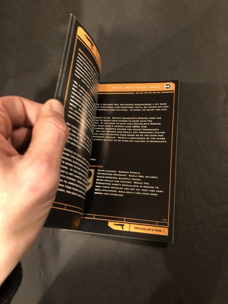 smugglers run ps2 manual Only