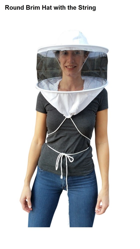 BEEKEEPING BEE VEILS ROUND HAT & SHERIFF STYLE PROFESSIONAL QUALITY
