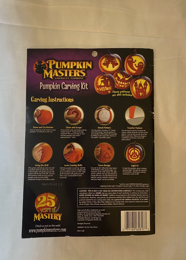 Pumkin master carving kit