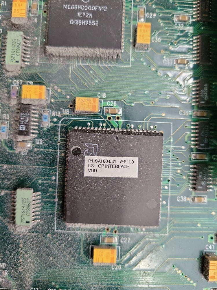 VAN DORN Operator Interface PCB Circuit Board ~ Model: ASSY 330034 Rev-C 01213