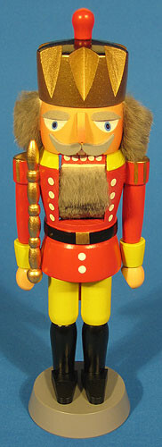 Small Red King German Nutcracker