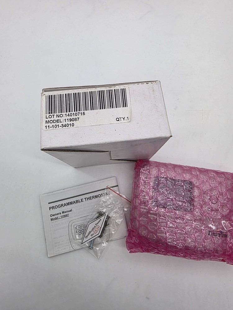 Garrison 119087 Single‑Stage Programmable Digital Thermostat – New Open Box