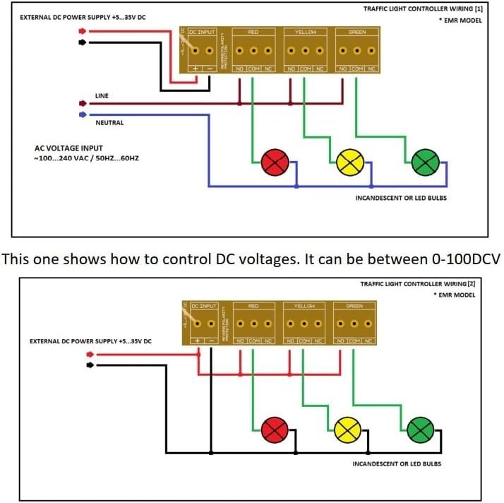 Compact 3-Channel Light Controller with User-Selectable Timings & Sequences