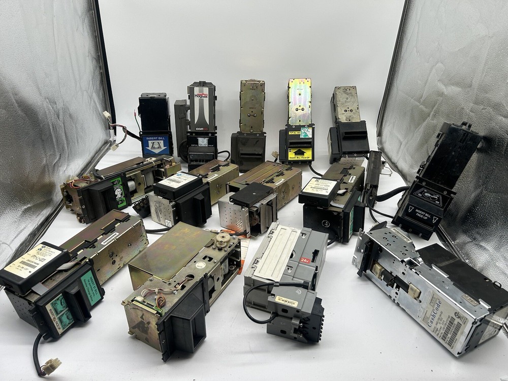 Vending Machines Untested Bill Acceptors Mars Electronics, Cash Code Insert Bill