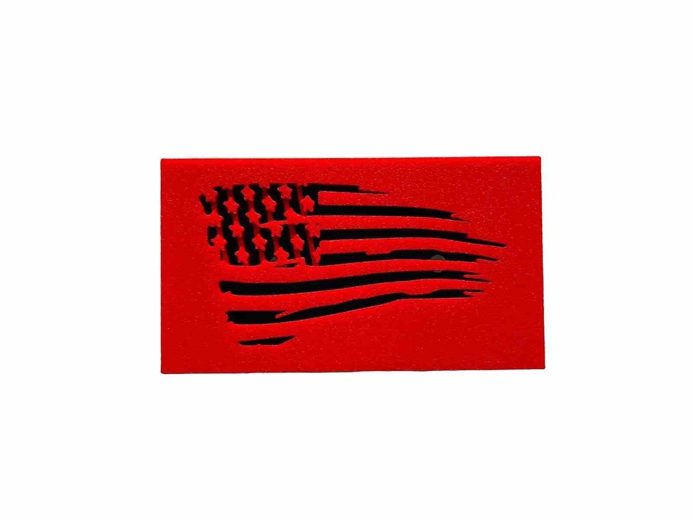 Tattered Flag Mailbox Red Flag Solution Universal Front Mount Mail Replacement