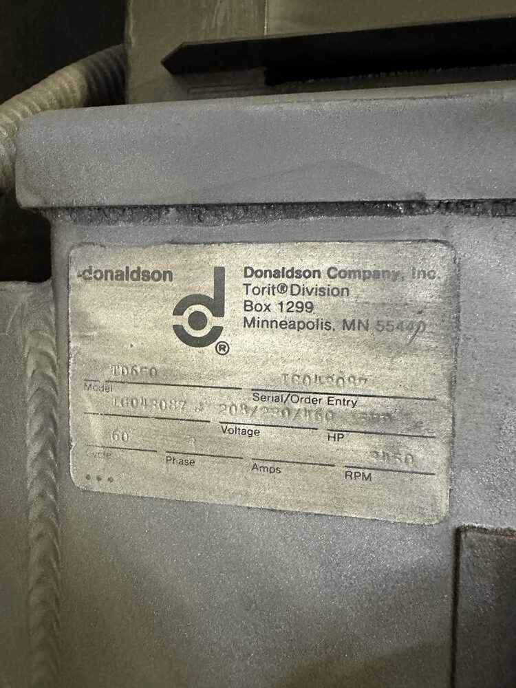 Wheelabrator MT1000 40" Turn Table Shot Blast Machine w/ Elevator, Donaldson ...