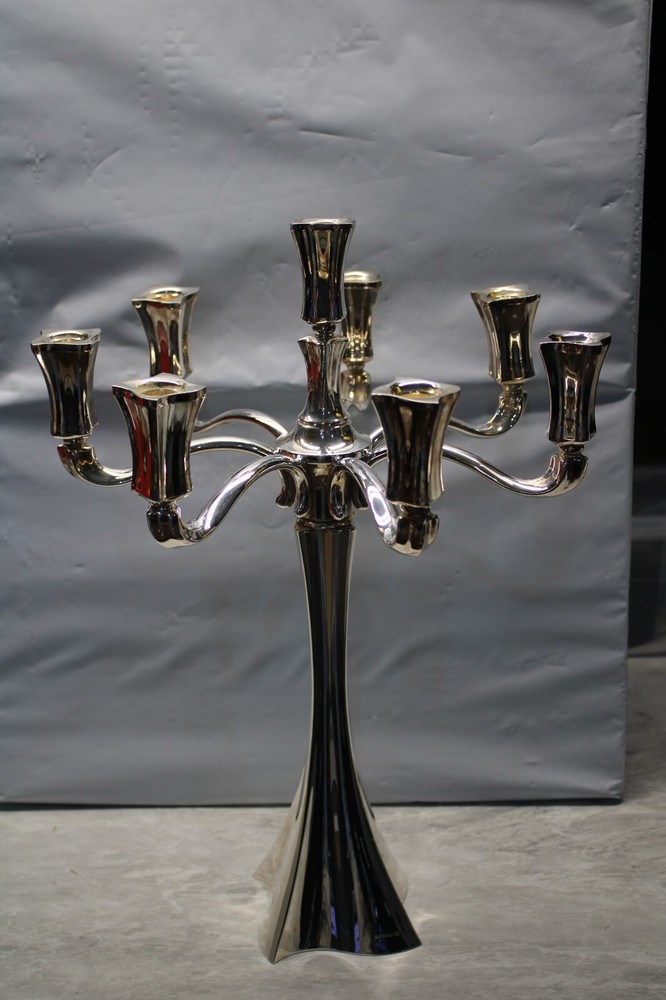 Hazorfim STERLING SILVER CANDELABRA 8 LIGHTS - #18677R