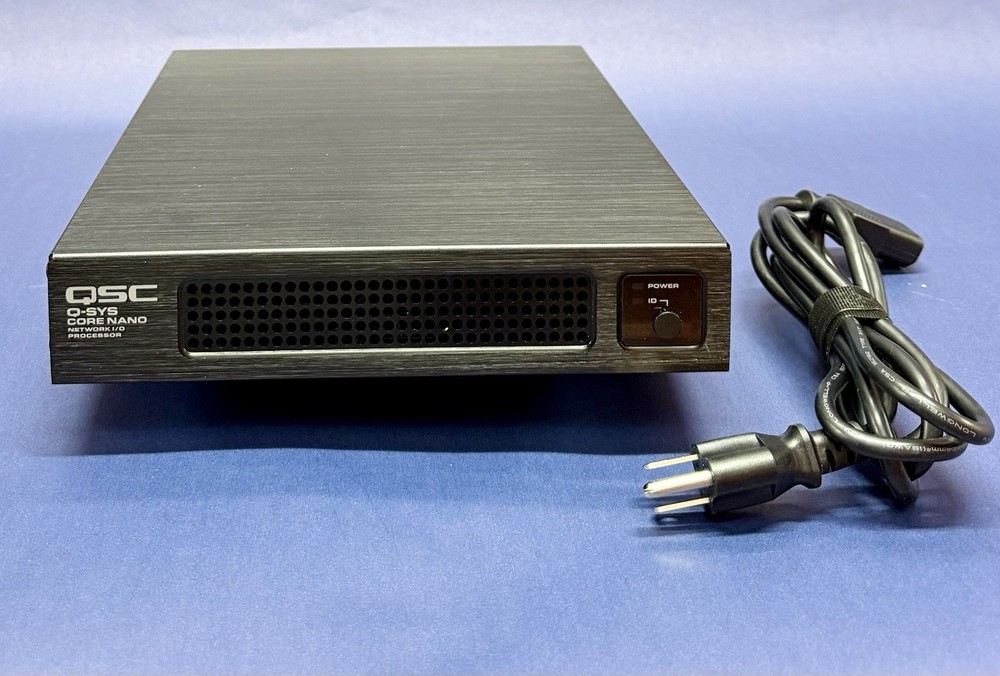 QSC Q-SYS Network I/O CORE NANO Processor