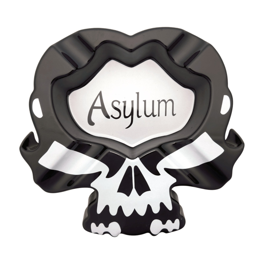 Asylum Ceramic Skull Ashtray