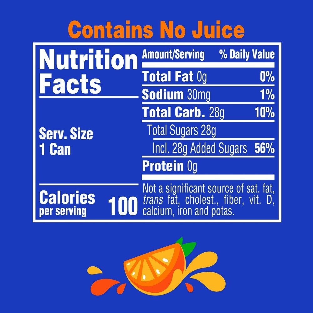 Fanta Orange Soda Pop, 7.5 fl oz, 6 Pack Mini Cans