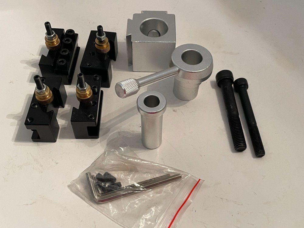 Mini Lathe Quick Change Tool Holder Kit for Accurate Machining