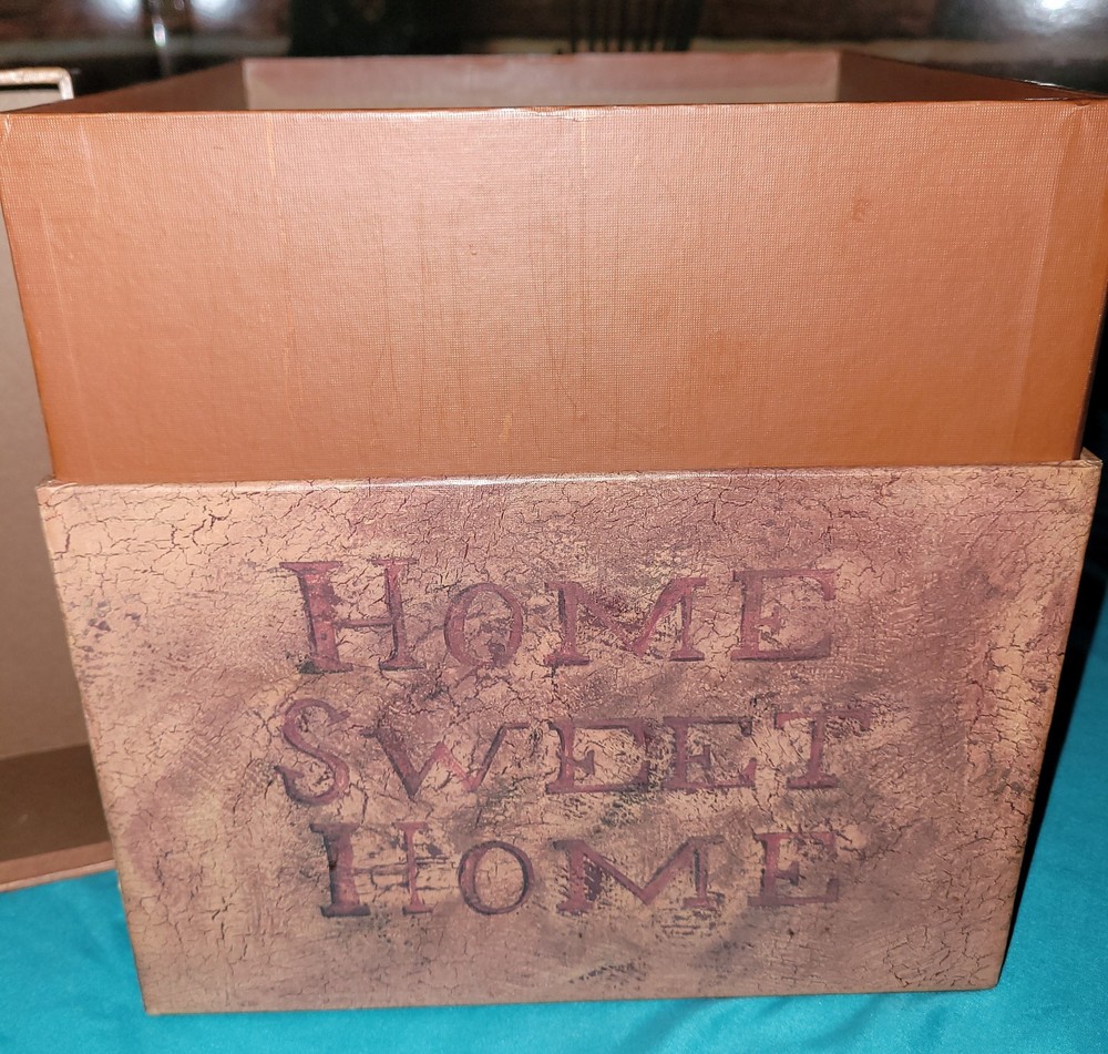 2 Primitive The Farmhouse Nesting Stackable Boxes Country Rustic Decoration