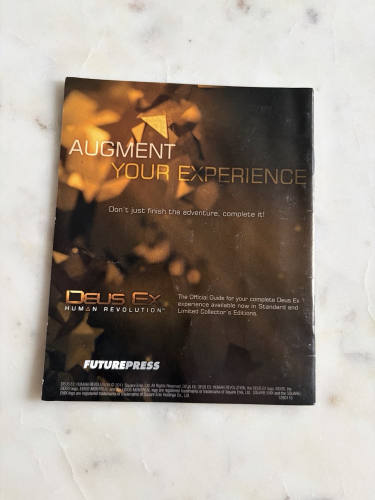 Deus Ex: Human Revolution | PS3 | Manual Only