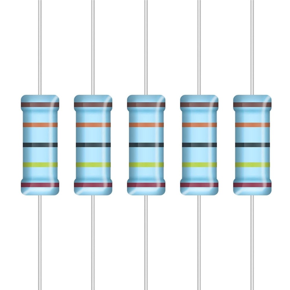 Resistor Assortment Kit 25 Values 3W 1% Tolerance High Voltage Electronics
