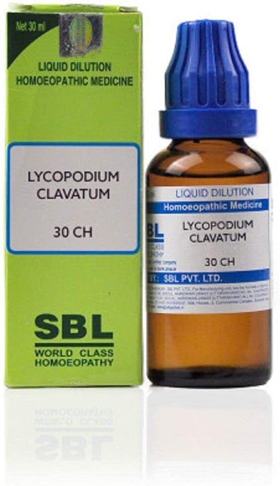 SBL Homeopathy Lycopodium Clavatum (30 ML / 100 ML) (Select Potency)