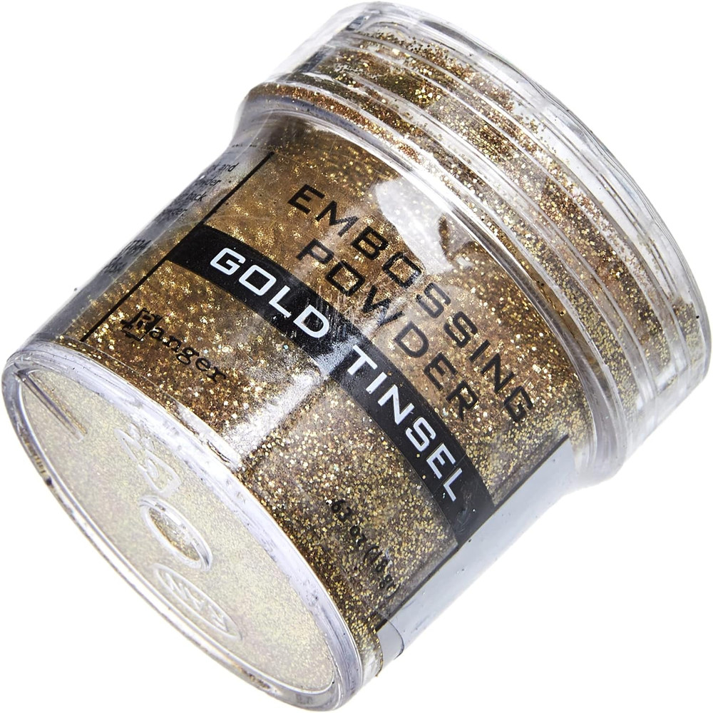359844 Embossing Powder, Gold Tinsel