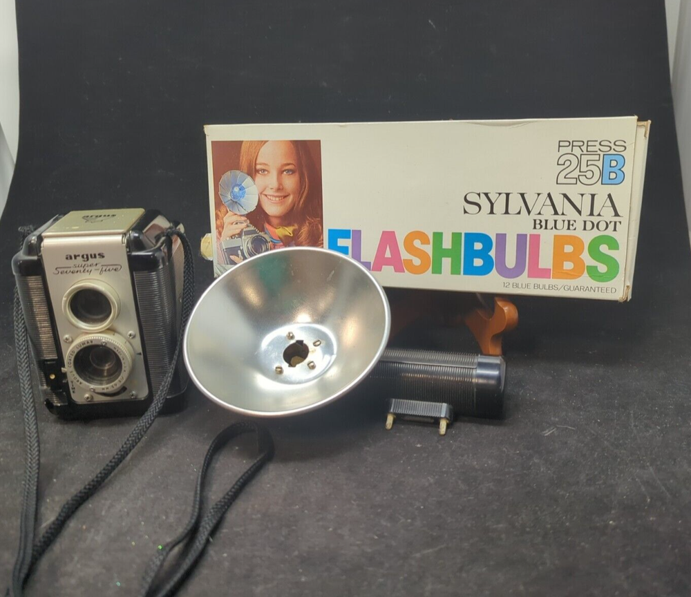 Argus Super Seventy Five Camera Not Tested, With Flash and Bulbs