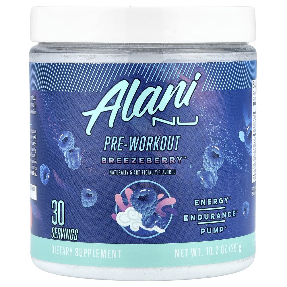 Pre-Workout, BreezeBerry™, 10.2 oz (291 g)
