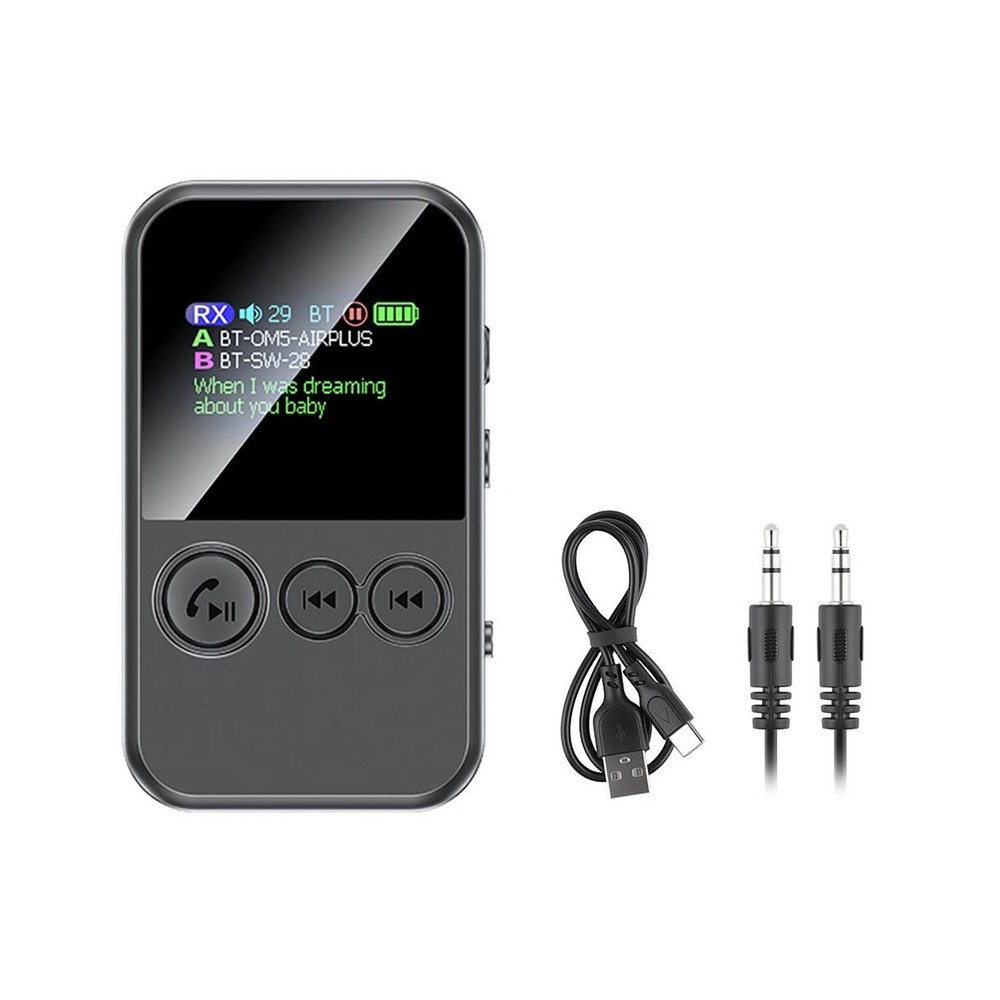 Bluetooth Car Kit Adapter Device with TF Card Slot and Multiple Format Support