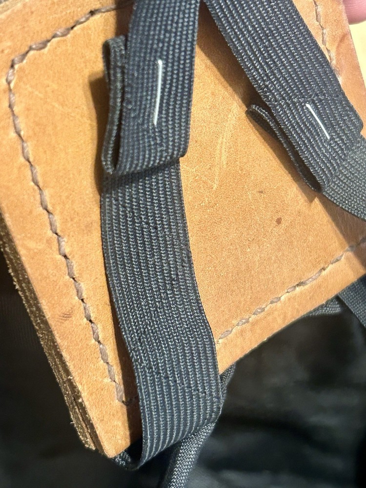 Shell Catcher For Pistol Leather