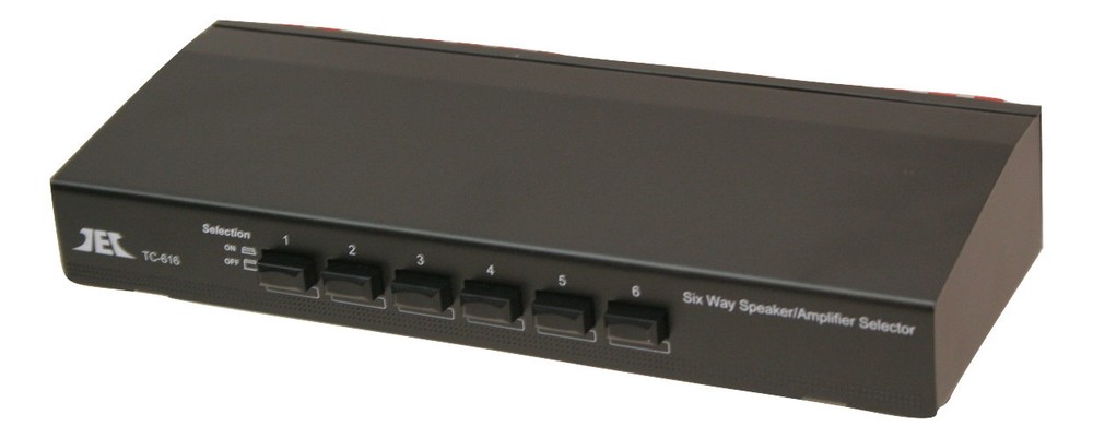 Technolink TC-616 6-Way Stereo Speaker / Amplifier Comparator