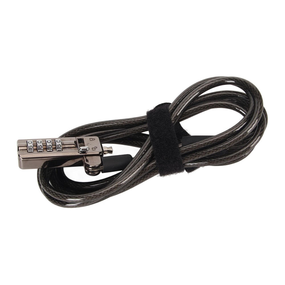 Laptop Lock 4 Digit Cipher Durable Portable Computer Security Cable with Lock