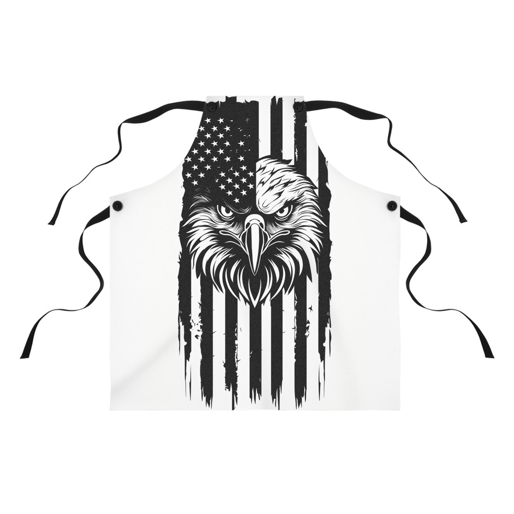 American Eagle Flag Apron | Patriotic Kitchen Apron