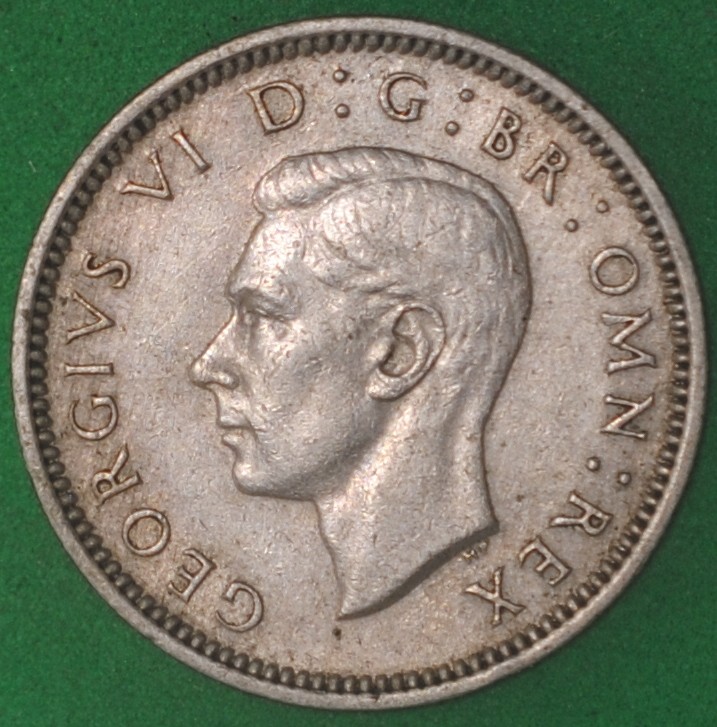 1952 Great Britain Sixpence XF