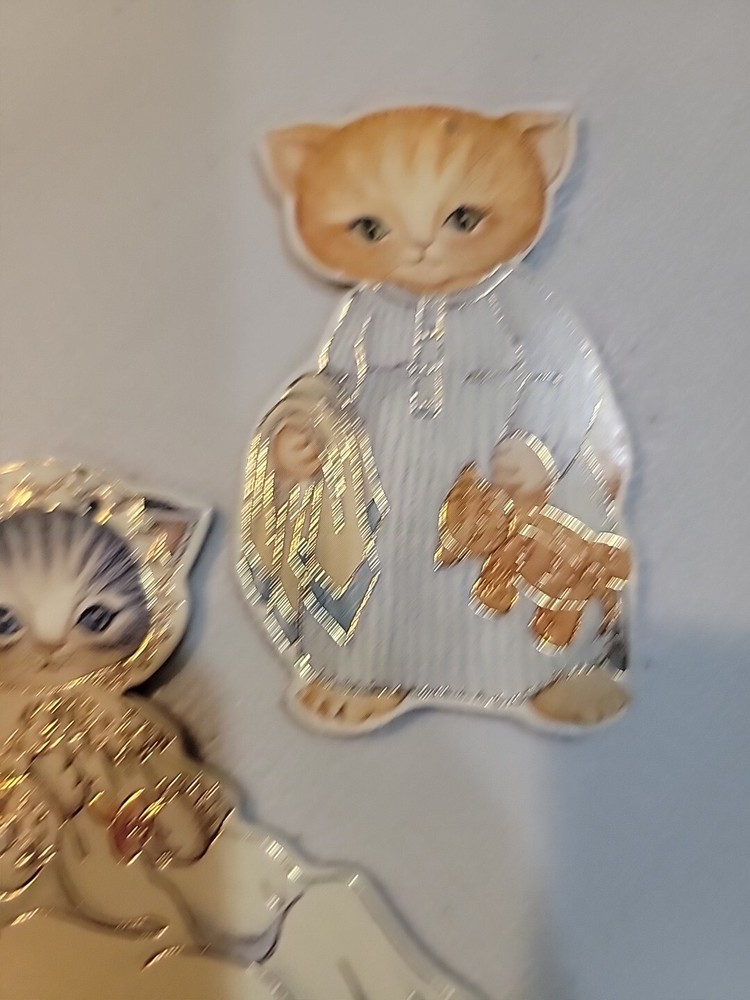 Kitty Cucumber Cat Cardboard Tags