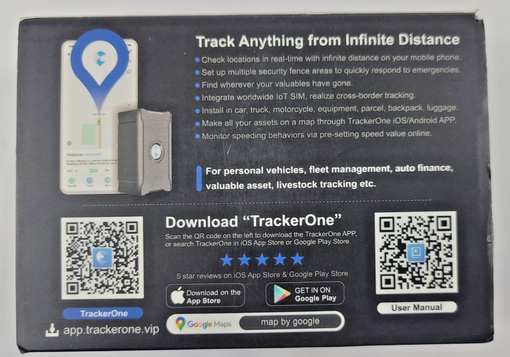 Gps tracker Tracker one Wanwaytech 4G