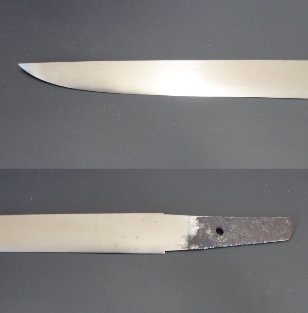 Tanto dagger NIHONTO shadow puppet saya koshirae samurai sword Edo