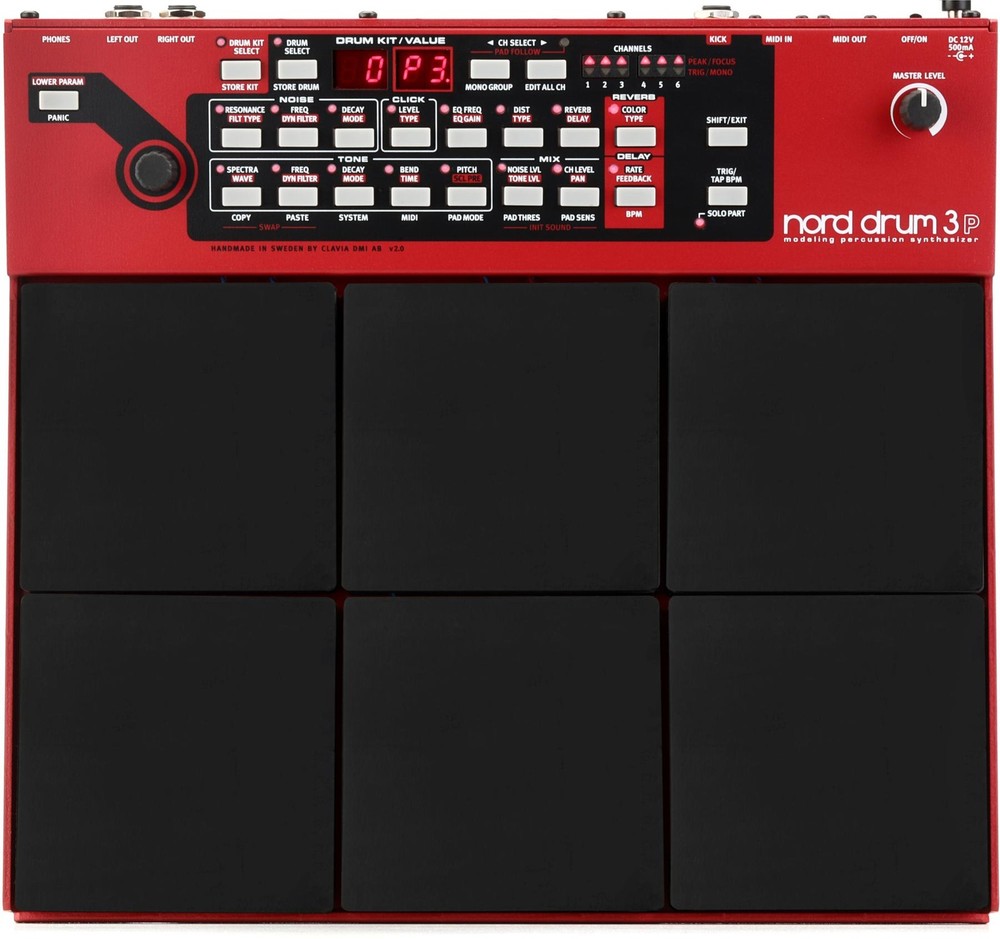 Nord Drum 3P Multi-pad Modeling Percussion Synthesizer (2-pack) Bundle