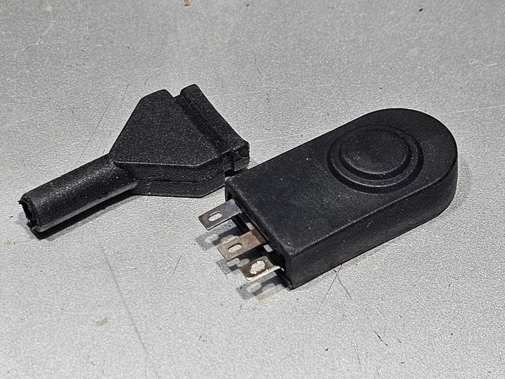 Flat Button TIG Torch Control Switch 950 - Flat Crouzet Type - Momentary