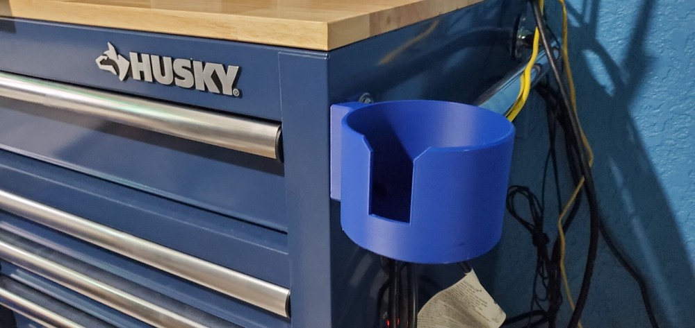 CUP HOLDER for HUSKY mobile work bench
