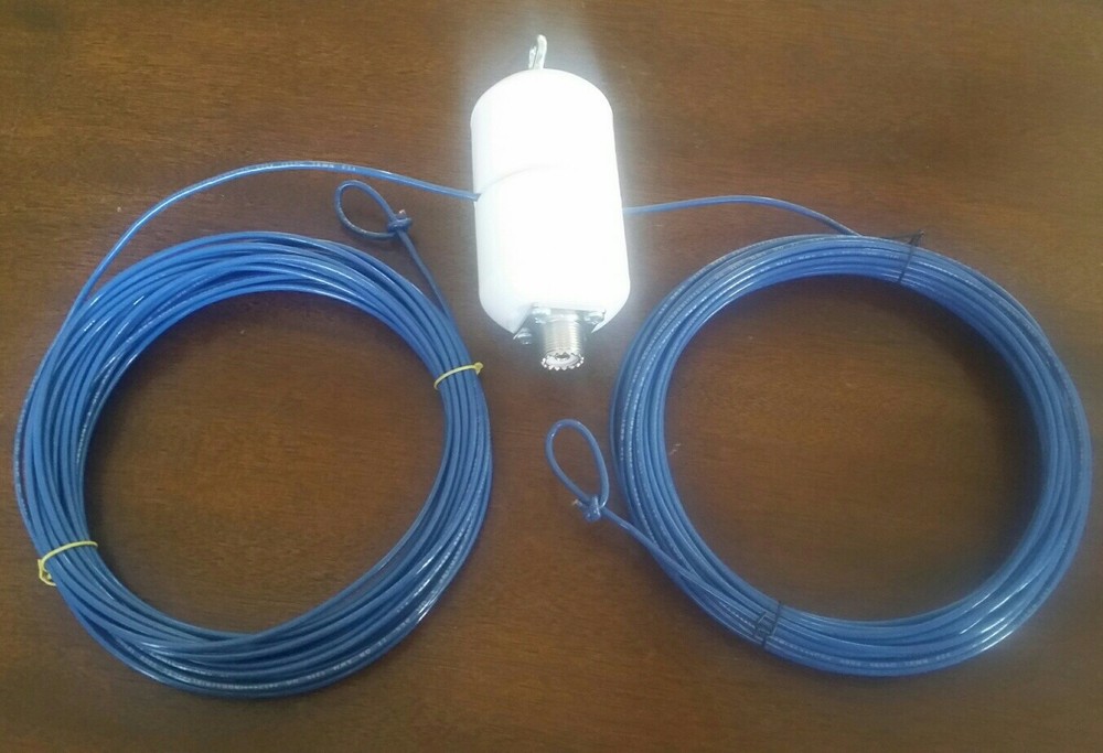 HIGH POWER 2,000w Capacity- CB Band 11-meter Half-Wave Dipole Antenna
