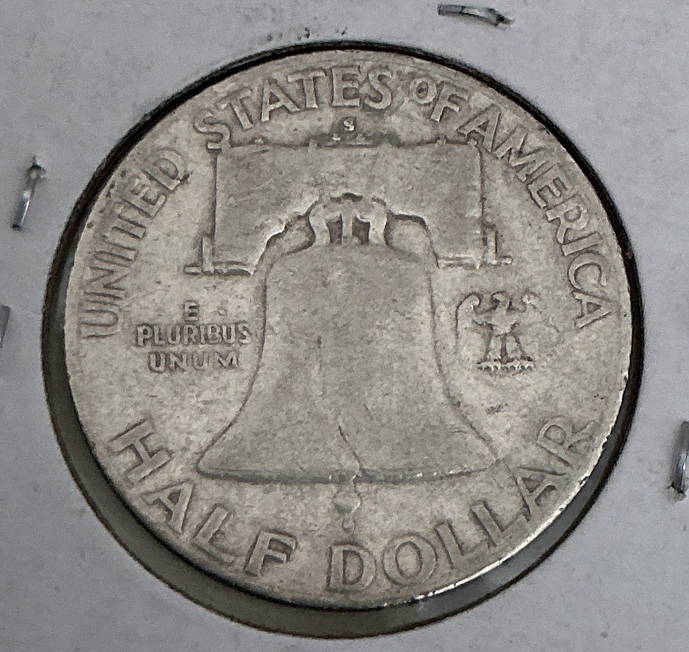 1949 S Franklin Half Dollar