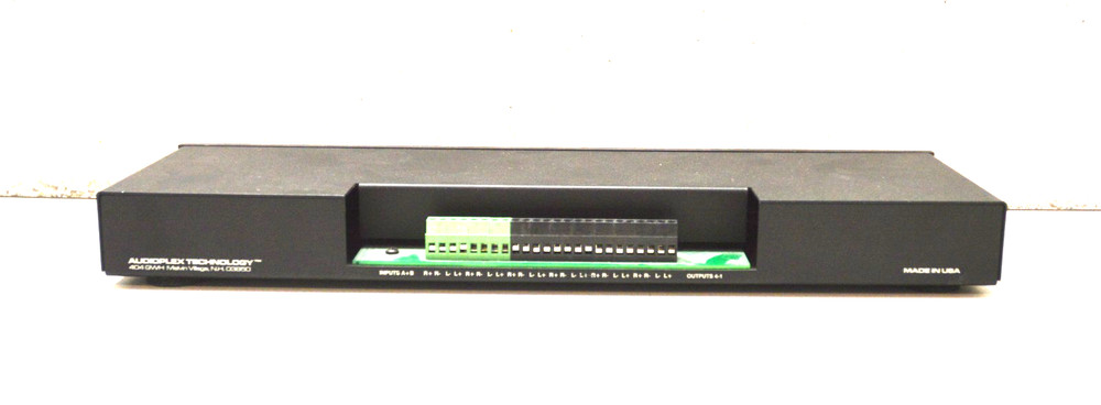 AUDIOPLEX TECHNOLOGY AT-4 Multiroom Stereo Audio Speaker Controller Selector 4pr