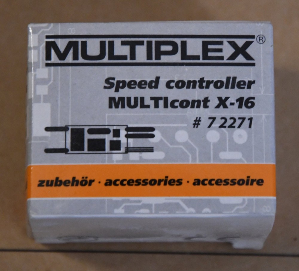 #72271 Multiplex Speed Controller MULTIcont X-16