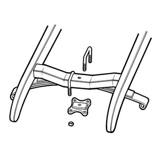 Plain Model T thru 1934 U-Bolts
