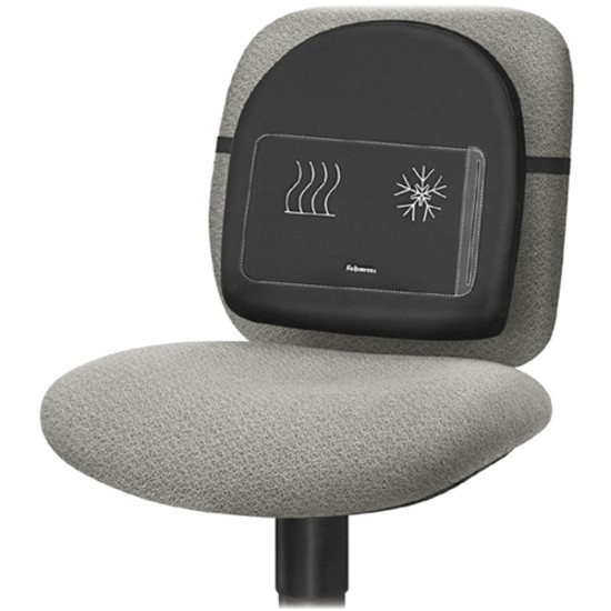 Fellowes 9190001 Heat & Soothe Back Support Black 14.5"x3"
