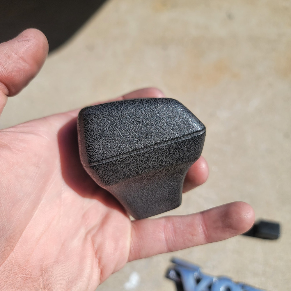 Volvo 240 Automatic Shifter Knob Complete Nice Shift OD Button 242 244 245