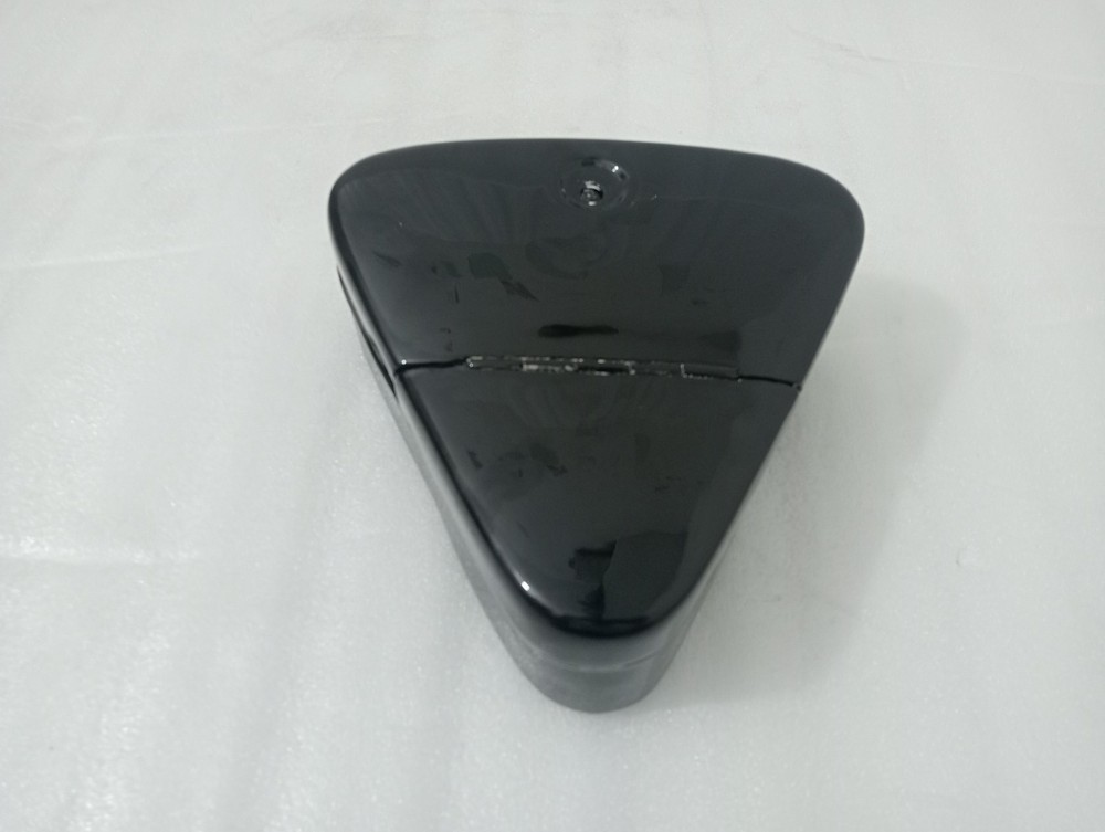 VINTAGE BSA,ARIEL TRIANGULAR TOOL BOX BLACK PAINTED STEEL |Fit For
