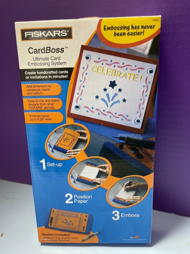 Fiskars Card Boss Ultimate Card Embossing System
