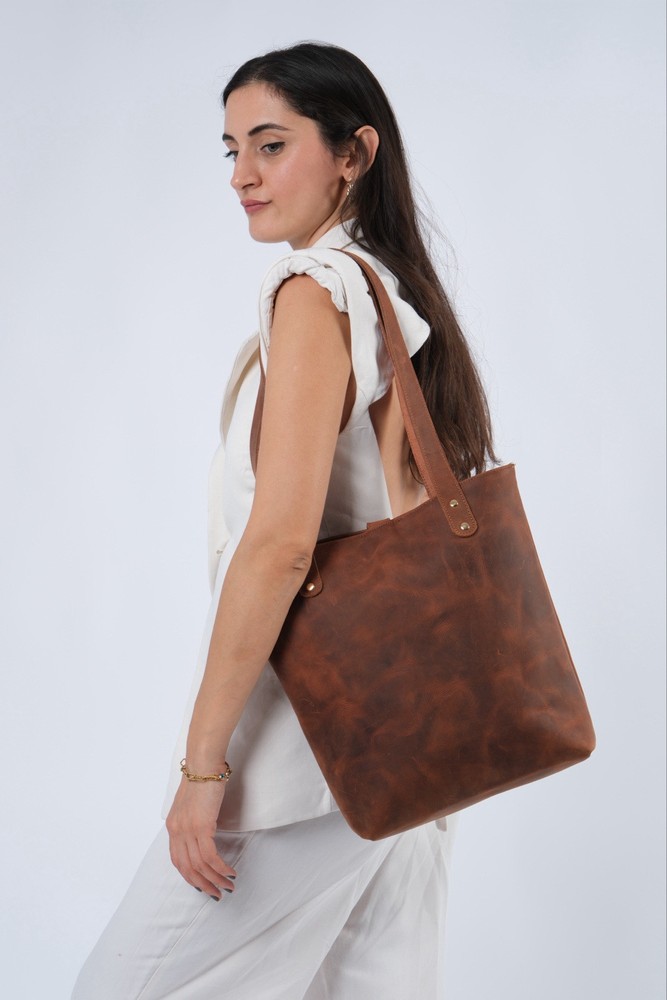 Leather Tote Bag