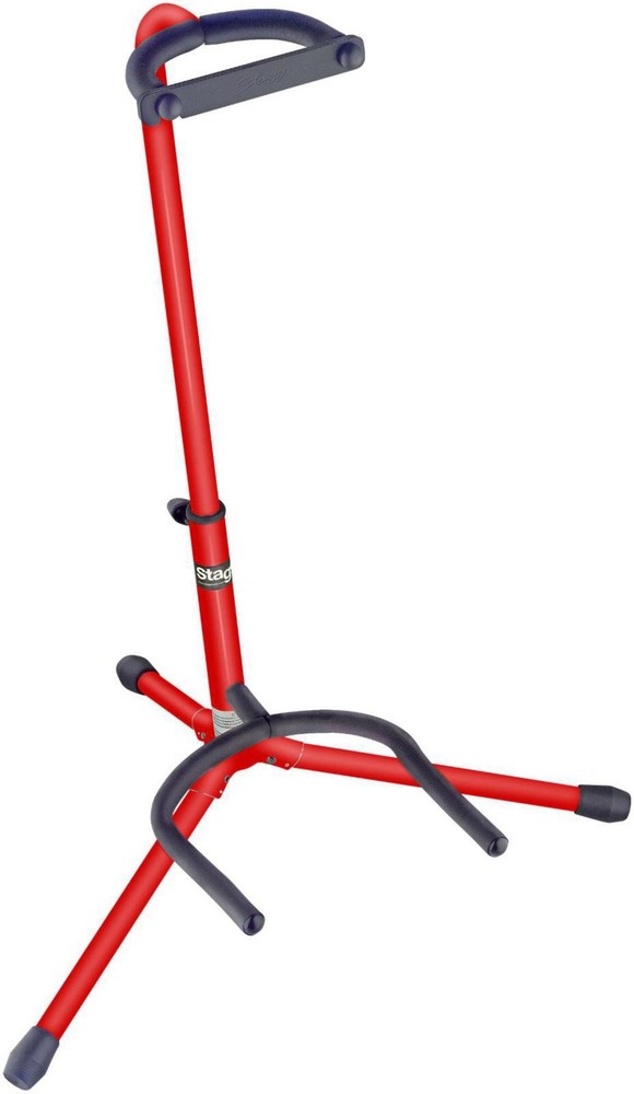 Stagg Tripod Guitar Stand Red