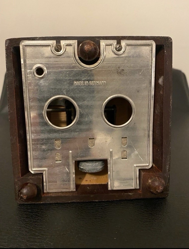vintage Wittner metronome with bell.