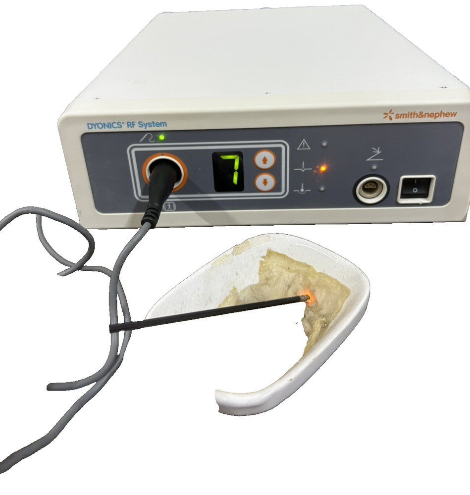 Upgraded Smith & Nephew Dyonics RF Generator + MULTIUSABLE PROBE TECHNOLOGY